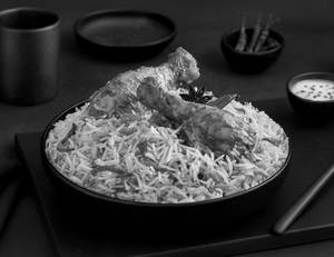Double Chicken Tangdi [Bone] Dum Biryani