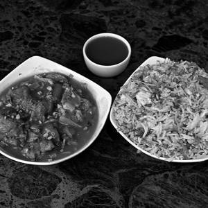 Egg Fried  Rice + 4 Pcs Chilli Chicken