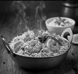 Prawns Biryani