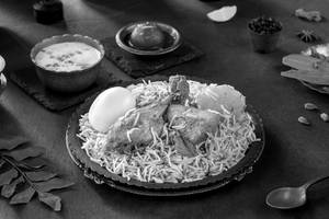 Shahi Kolkata Murgh Biryani( Kolkata Chicken Biryani - Serve -1 )