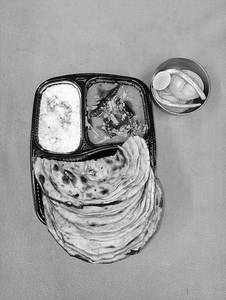 Dal Tadka + Choice Of Bread +  Masala Dahi + Salad