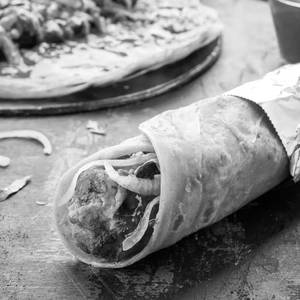 Veg Aalo Tikki Wrap