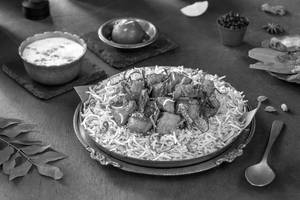 Aloo-e-azam 65 Biryani ( Aloo 65 Biryani - Serve- 1 )