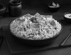 Paneer Tikka Dum Biryani
