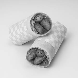 Korean Chicken Wrap