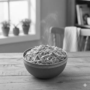 Veg hakka noodles