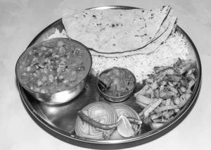 Bihari Dhaba Style Dal Tadka Thali