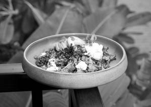 Red Quinoa & Mixed Greens Salad
