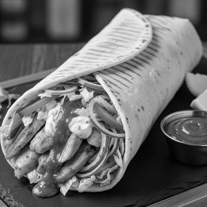 Peri peri chicken shawarma