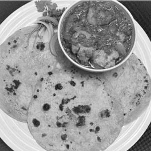 Chappathi & Chicken Curry Combo