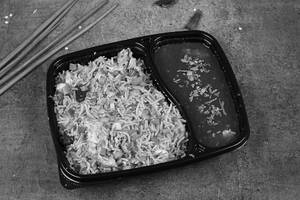 Schezwan Chicken Fried Rice & Schezwan Chicken