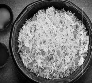 Double egg fried rice