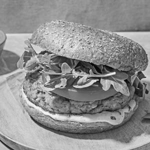 Aloo tikki burger