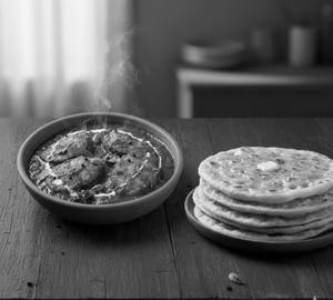 Fish Curry 2 Pcs + 4 Roti
