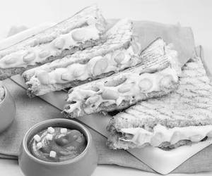 Corn and cheese sandwich