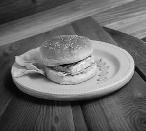 Paneer cheese burger