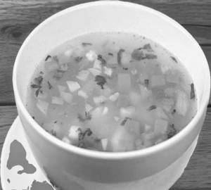 Veg clear soup
