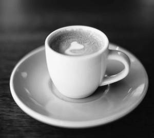Hot Hazelnut coffee
