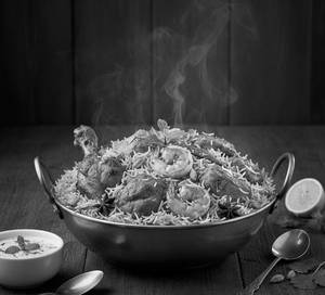 Mixed Biryani (Chicken, Prawn, Natukodi)