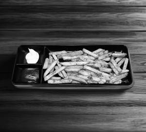 Cheese peri peri french fries