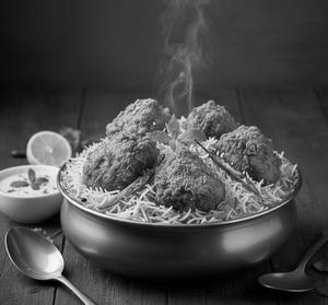 Chicken roast biryani