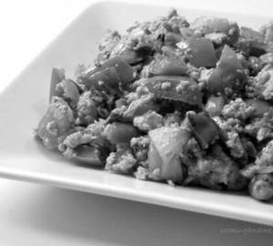 Paneer capsicum bhurji