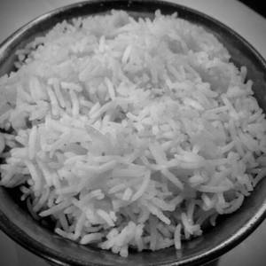 Plain rice