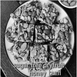 Dry Fruit Honey Barfi