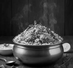 Chicken mughlai biryani 