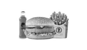 Veg White Guy Burger Value Combo