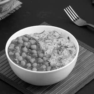 Punjabi Chole with Brown Jeera Rice