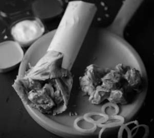 Afghani chaap roll