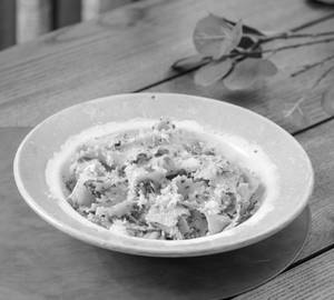 Roasted Garlic Pappardelle(Pappardelle Pasta)