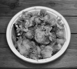 Aloo chhole [dry]