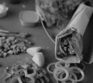 Malai chaap roll