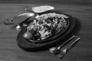 PAN FRIED MUSHROOMS