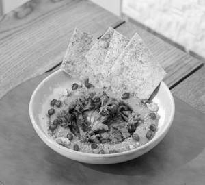 Muhammara + Grilled Oyster Mushrooms