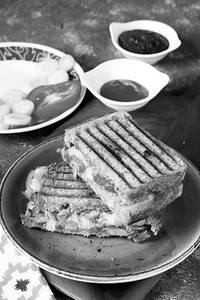 Masala Cheese Sandwich