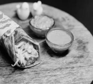 Malai chicken roll