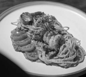 Prawns Spaghetti