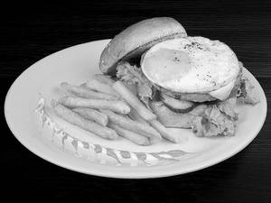 Chicken Patty Burger