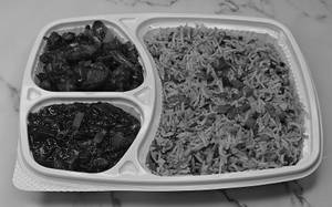 Veg Garlic Fried Rice + Chilli Baby Corn Combo