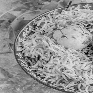 Egg Biriyani(rice From Chicken Biriyani.)
