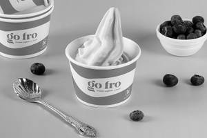 Mango & Blueberry Mix Frozen Yogurt