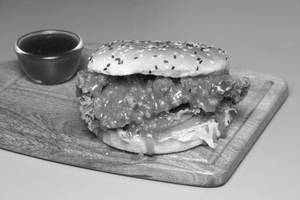Korean Crispy Chicken Burger