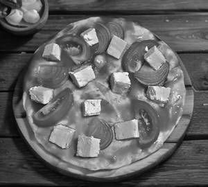 Paneer Tandoori pizza