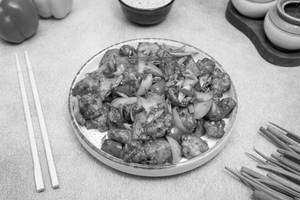 Chilly Mushroom Dry