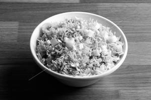 Veg Burnt Garlic Rice