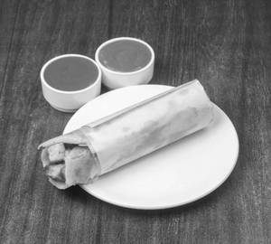 Double Egg Paneer Roll