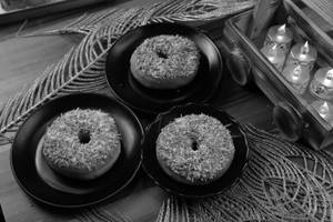 Rainbow Vermicelli Donut